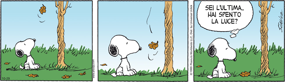 Peanuts 2012 ottobre 29