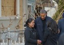 Barack Obama - Tempesta Sandy