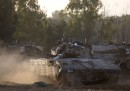 Esercito israeliano sul confine di Gaza