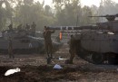 Esercito israeliano sul confine di Gaza