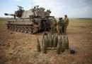 Esercito israeliano sul confine di Gaza