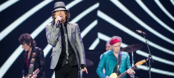 LONDON, ENGLAND &#8211; NOVEMBER 25: (STRICTLY EDITORIAL USE ONLY) Ronnie Wood, Mick Jagger and Keith Richards of The Rolling Stones perform live at 02 Arena on November 25, 2012 in London, England. (Photo by Ian Gavan/Getty Images)
