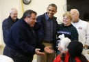 Visita Obama in New Jersey - Tempesta Sandy
