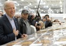 Joe Biden all'ipermercato