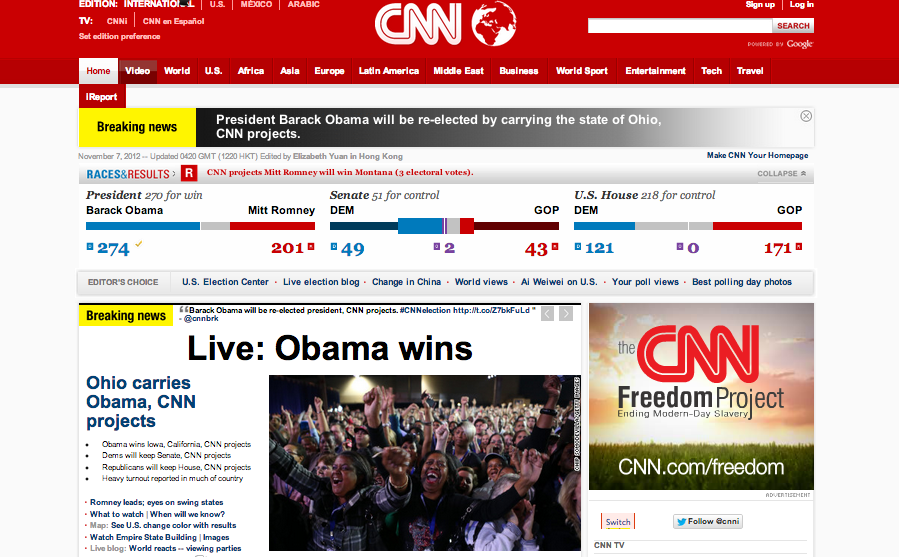 Home page vittoria Obama - CNN