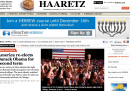 Home page vittoria Obama - Haaretz