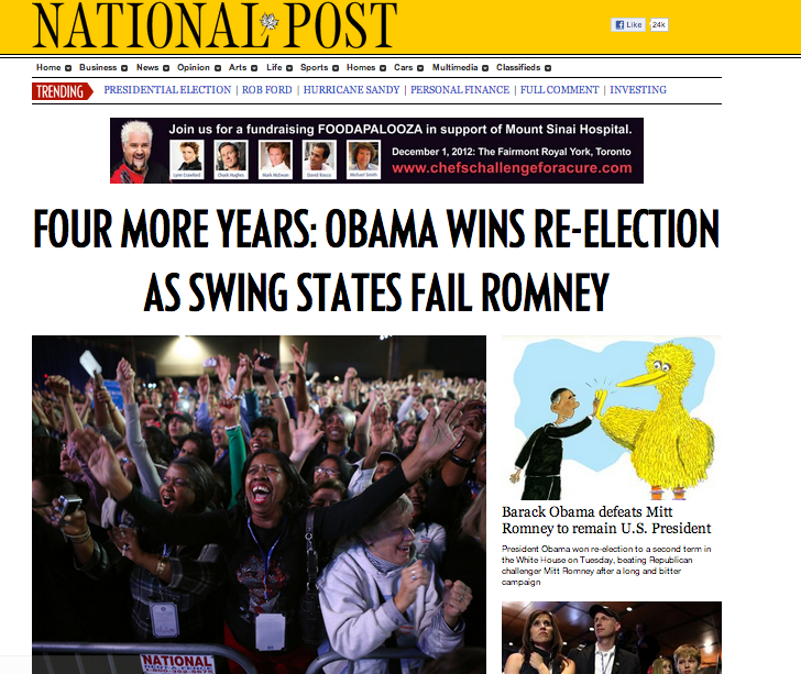 Home page vittoria Obama - National Post