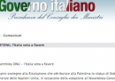 L'Italia voterà a favore della risoluzione palestinese