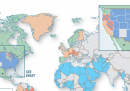 La mappa dei matrimoni gay nel mondo