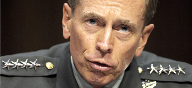 FILE &#8211; In this June 23, 2011 file photo, then-CIA Director-desigate Gen. David Petraeus testifies on Capitol Hill in Washington. Petraeus has resigned because of an extramarital affair. (AP Photo/Cliff Owen, File)
