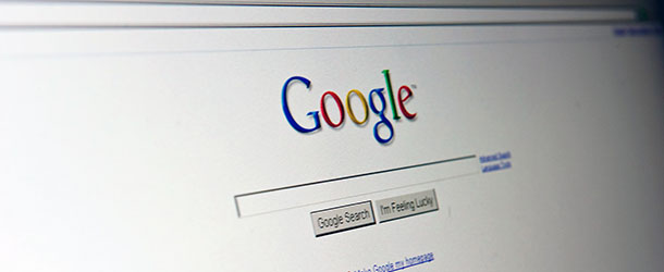 The Google search page appears on a computer screen in Washington on August 30, 2010. AFP PHOTO/Nicholas KAMM (Photo credit should read NICHOLAS KAMM/AFP/Getty Images)
