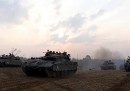 L'esercito di Israele al confine della Striscia di Gaza