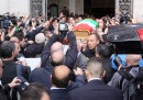 Roma, Funerali di Pino Rauti