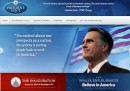 Il sito di Romney presidente