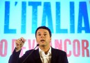La conferenza stampa di Matteo Renzi (Matteo Bovo/LaPresse)