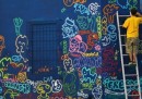 Le foto dei murales a Miami