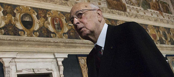 Foto Mauro Scrobogna /LaPresse
14-12-2012 Roma
Politica
Quirinale &#8211; scambio d&#8217;auguri con il corpo diplomatico
Nella foto: il Presidente della Repubblica Giorgio Napolitano
Photo Mauro Scrobogna /LaPresse
Presidency of the Republic &#8211; year-end exchange greetings with the diplomatic corps
In the picture: The President of the Republic Giorgio Napolitano
