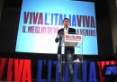 Conferenza stampa Matteo Renzi dopo risultati primarie PD