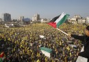 Manifestazione Fatah a Gaza