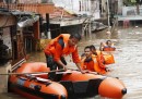 Alluvione a Giacarta, Indonesia