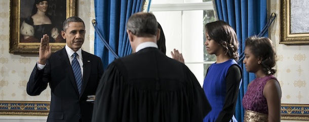 Il giuramento ufficiale di Obama