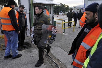 Sciopero metropolitana Atene, Grecia