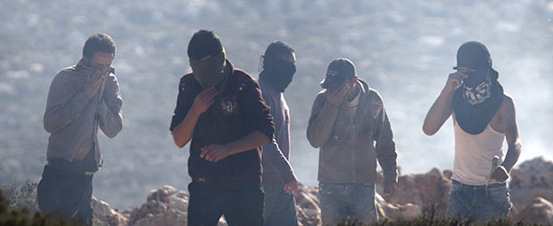 Gli scontri in Cisgiordania