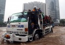 Alluvione a Giacarta, Indonesia