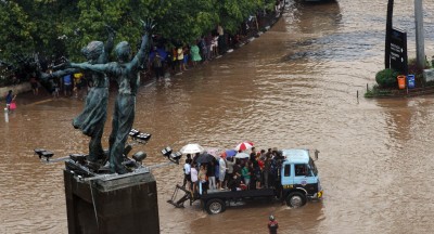 Alluvione a Giacarta, Indonesia