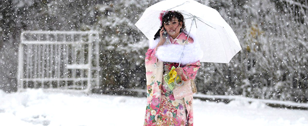 La neve in mezzo mondo