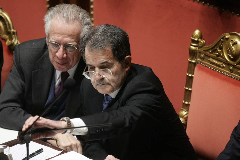 Caduta governo Prodi 2008
