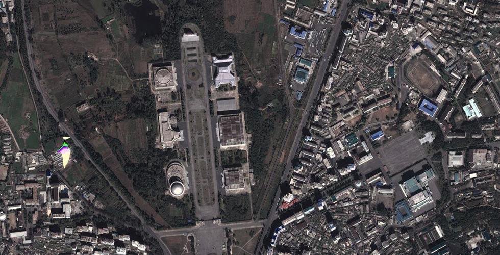 Pyongyang su Google Maps