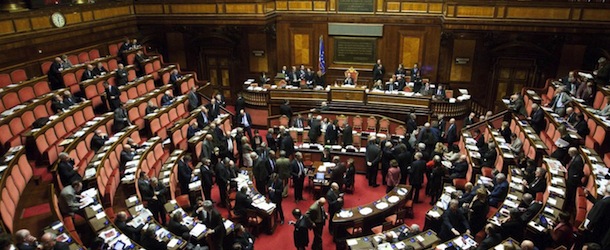 Foto Mauro Scrobogna /LaPresse
20-12-2012 Roma
Politica
Senato - legge stabilita' - fiducia
Nella foto: aula durante la votazione
Photo Mauro Scrobogna /LaPresse
20-12-2012 Rome
Senate - stability law - voto of confidence
In the picture: emicyle during vote