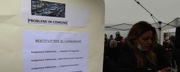 La protesta contro la ZTL a Napoli