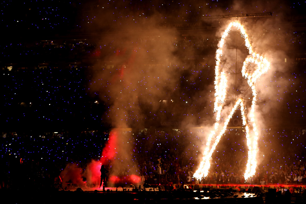 Show di Beyoncé al Super Bowl