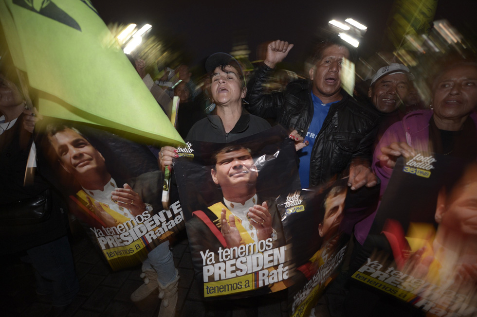 Vittoria Rafael Correa elezioni Ecuador