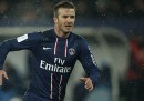 L'esordio di David Beckham con il Paris Saint Germain
