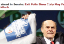 Le elezioni italiane sui siti internazionali