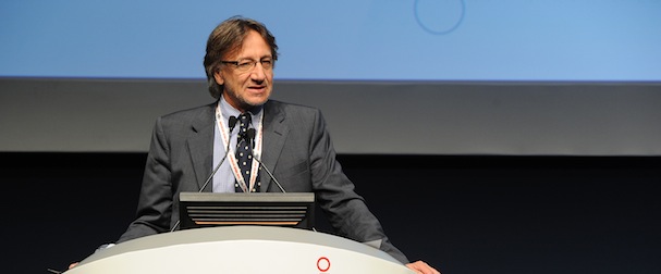 MILAN, ITALY - OCTOBER 12: Michele Boldrin attends IAB Forum Day 1 on October 12, 2011 in Milan, Italy. (Photo by Jacopo Raule/Getty Images)