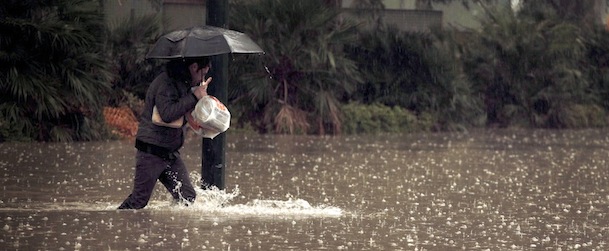 Le foto di Atene allagata