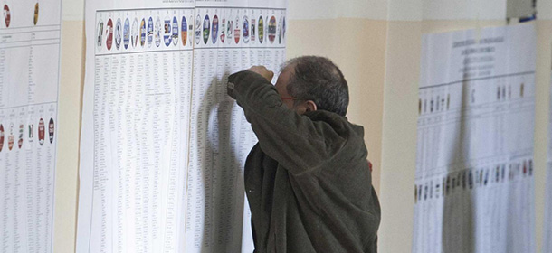 Foto Mauro Scrobogna /LaPresse
24-02-2013 Roma
Politica
Elezioni politiche 2013
Nella foto: seggi elettorali
Photo Mauro Scrobogna /LaPresse
24-02-2013 Rome
Politics
Elections 2013
In the picture: polling station