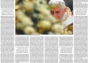 La pagina del Foglio nel marzo 2012 sulle dimissioni del Papa