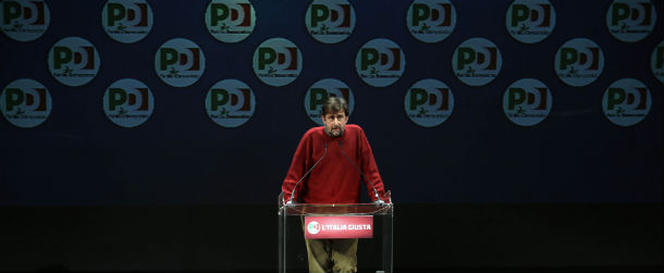 L’intervento di Nanni Moretti per Bersani, ieri a Roma