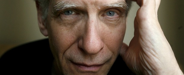 Director David Cronenberg poses for a photograph in his hotel room on Friday, Sept. 7, 2007 at the Toronto International Film Festival in Toronto. Cronenberg's new movie is called "Eastern Promises." (AP Photo/CP Nathan Denette)
