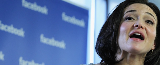 Facebook's Chief Operating Office Sheryl Sandberg Makes Announcement With Mayor Bloomberg