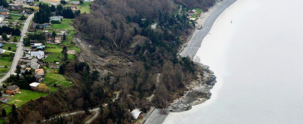 L’enorme frana nello Stato di Washington