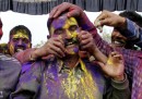 La festa di Holi in India