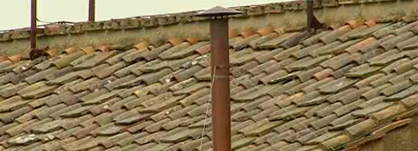 Conclave, la webcam del comignolo