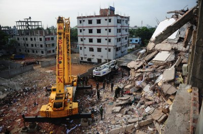 Crollo palazzo a Dacca, in Bangladesh
