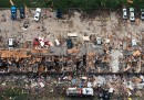 Le foto della fabbrica esplosa in Texas
